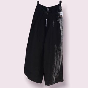 Samuel Dong New wide leg sheen trouser